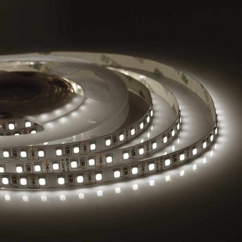 Светодиодная лента 9,6W/m 120LED/m 3528SMD теплый белый Белый в Костроме | Loft Concept 