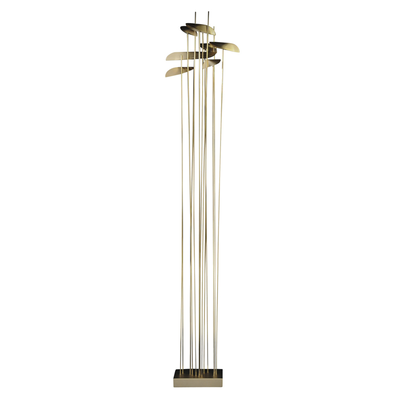Торшер Paolo Castelli ANODINE FLOOR LAMP Золотой Торшер Paolo Castelli ANODINE FLOOR LAMP Золотой в Костроме | Loft Concept