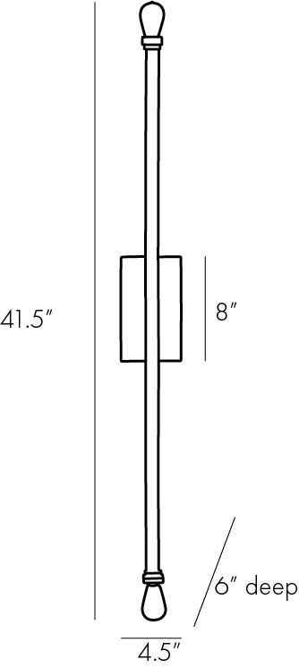Бра Arteriors HUTU WALL LIGHT Бра Arteriors HUTU WALL LIGHT в Костроме