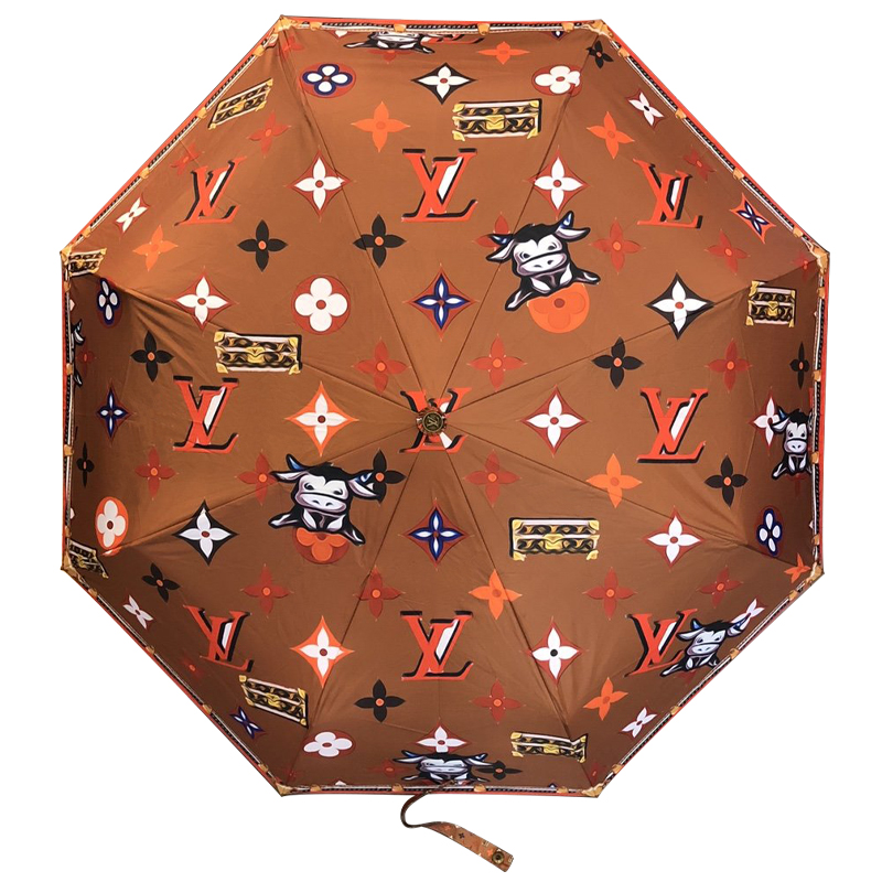 Зонт раскладной LOUIS VUITTON дизайн 006 Коричневый цвет Коричневый Мульти Зонт раскладной LOUIS VUITTON дизайн 006 Коричневый цвет Коричневый Мульти в Костроме | Loft Concept
