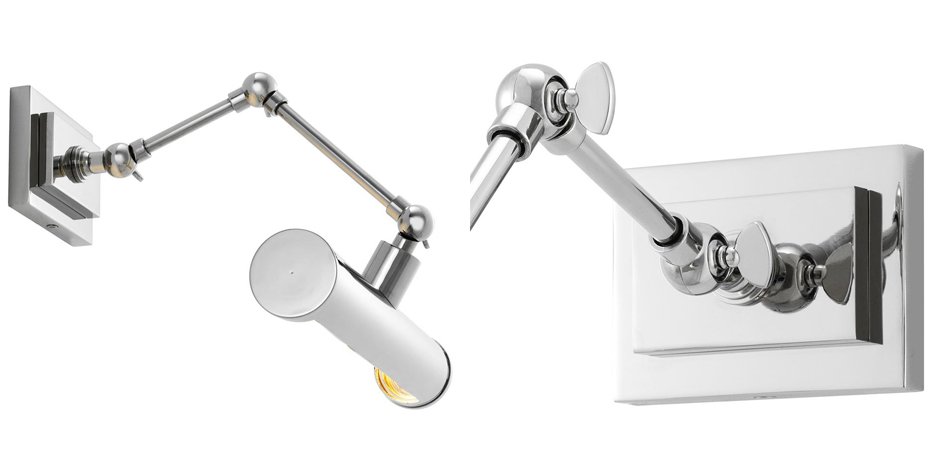 Бра Eichholtz Wall Lamp Pacific Nickel - Loft-Concept в Костроме