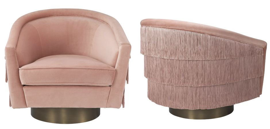 Кресло Eichholtz Swivel Chair Le Vante Savona nude Кресло Eichholtz Swivel Chair Le Vante Savona nude - Loft-Concept в Костроме