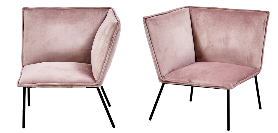Кресло Corner Armchair pink Кресло Corner Armchair pink - Loft-Concept в Костроме