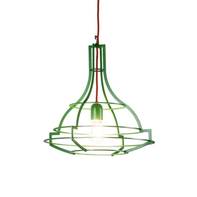 Подвесной светильник The Slims Pendant Green Зеленый Подвесной светильник The Slims Pendant Green Зеленый в Костроме | Loft Concept