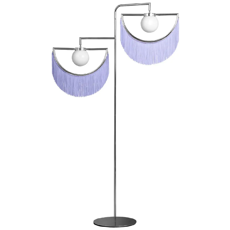 Торшер Wink Standing Lamp by Houtique Lila Серебряный Сиреневый Торшер Wink Standing Lamp by Houtique Lila Серебряный Сиреневый в Костроме | Loft Concept