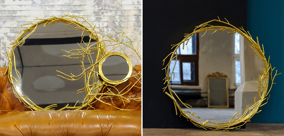 Зеркало Branch Wreath Mirror Зеркало Branch Wreath Mirror - Loft-Concept в Костроме