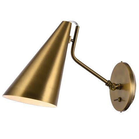Бра VC light CLEMENTE wall lamp Латунь Бра VC light CLEMENTE wall lamp Латунь в Костроме | Loft Concept