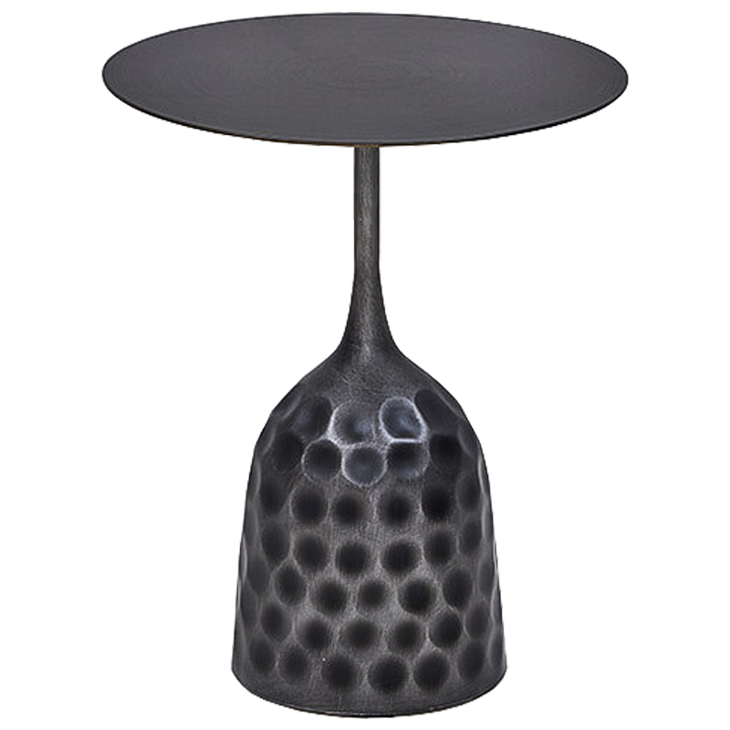 Приставной стол Cluster Surface Dark Nickel Side Table Графит Приставной стол Cluster Surface Dark Nickel Side Table Графит в Костроме | Loft Concept