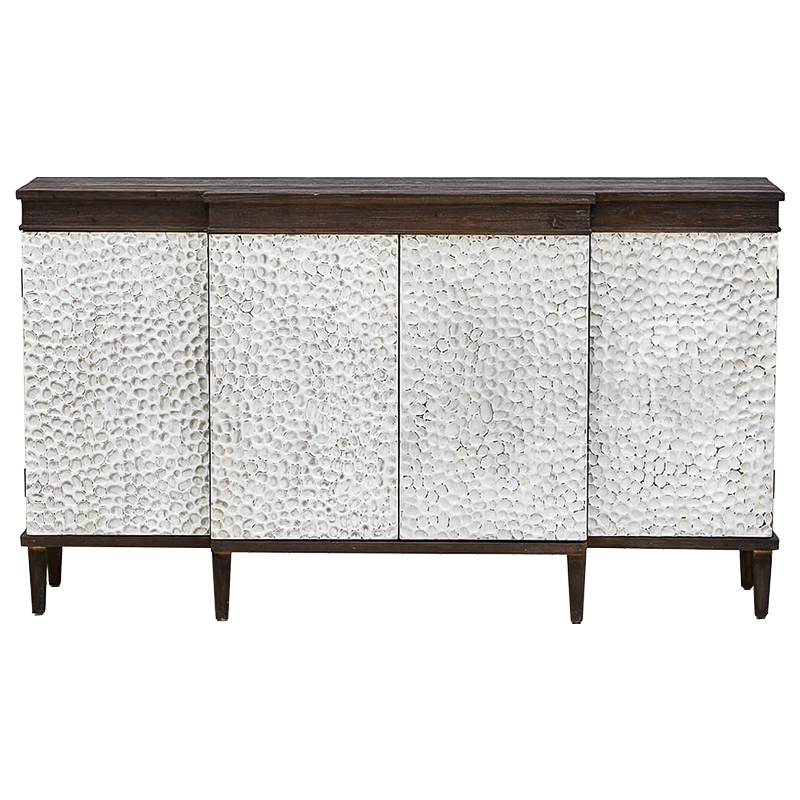 Комод Kekepania chest of drawers Белый Коричневый Комод Kekepania chest of drawers Белый Коричневый в Костроме | Loft Concept