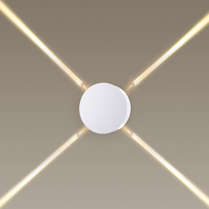 Спот Jedi Beam Sconce Circle white Белый в Костроме | Loft Concept 