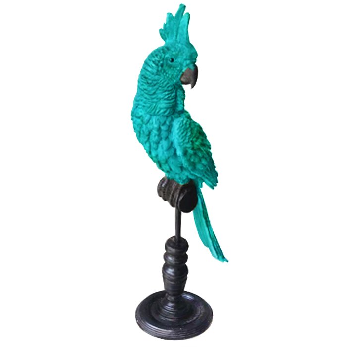 Статуэтка Emerald Parrot Изумрудный Статуэтка Emerald Parrot Изумрудный в Костроме | Loft Concept