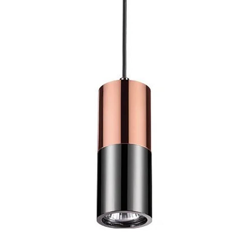 Подвесной светильник Modern Illumination Black & Copper Медь Черный Подвесной светильник Modern Illumination Black & Copper Медь Черный в Костроме | Loft Concept