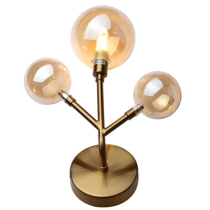 Бра Berries Trio Sconce bronze Бронза Прозрачный Бра Berries Trio Sconce bronze Бронза Прозрачный в Костроме | Loft Concept