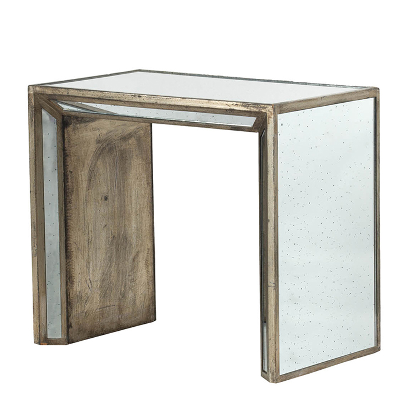 Приставной столик Mirrored Wide Side Зеркало Приставной столик Mirrored Wide Side Зеркало в Костроме | Loft Concept