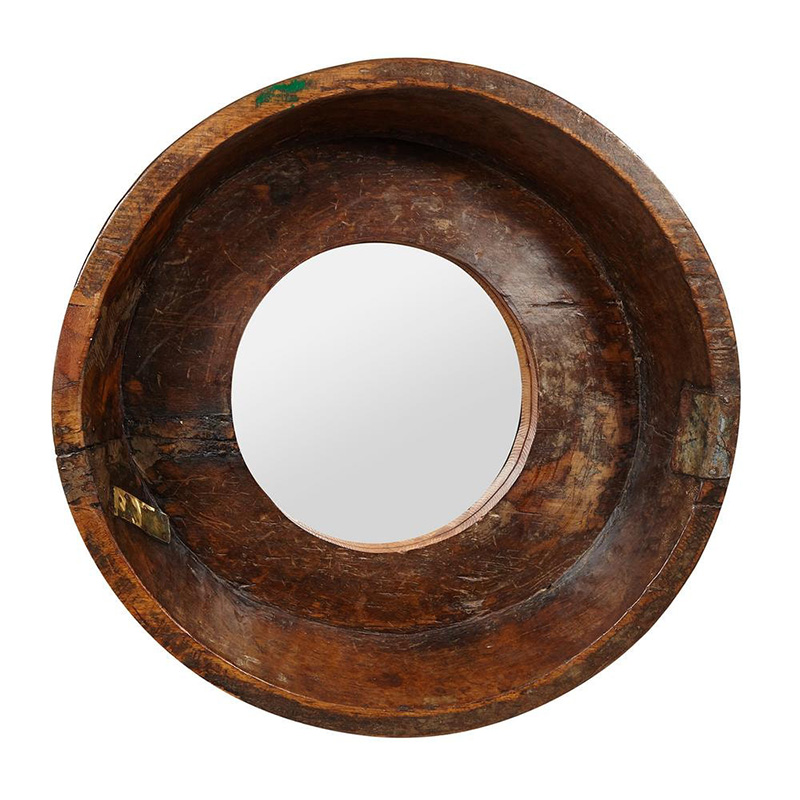 Зеркало Antique Indian Mango Wood Mirror Коричневый Зеркало Antique Indian Mango Wood Mirror Коричневый в Костроме | Loft Concept