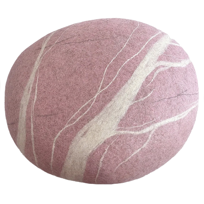 Пуф - Розовый Камень PINK DREAM Розовый Белый Пуф - Розовый Камень PINK DREAM Розовый Белый в Костроме | Loft Concept