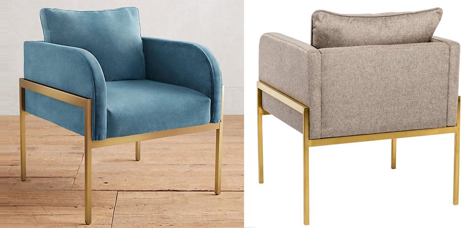 Кресло Velvet Ardmore Chair Кресло Velvet Ardmore Chair - Loft-Concept в Костроме