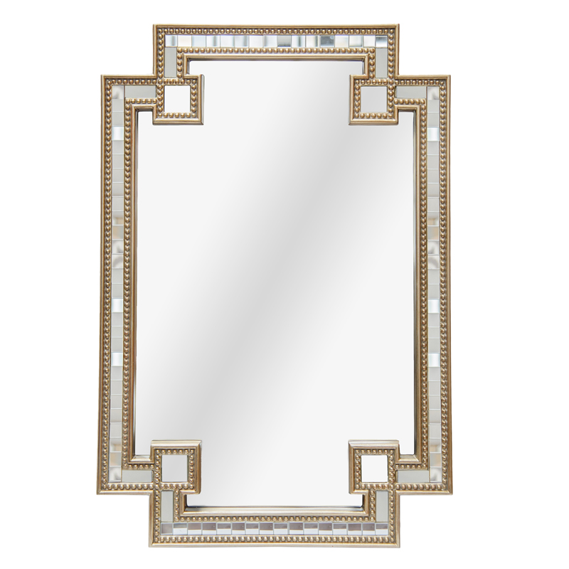 Зеркало Wallace Mirror gold edging Золотой Зеркало Wallace Mirror gold edging Золотой в Костроме | Loft Concept