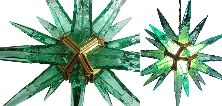 Люстра Chandelier Star Turquoise Люстра Chandelier Star Turquoise - Loft-Concept в Костроме