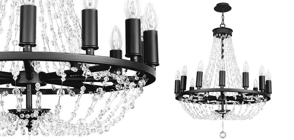 Люстра Brutal Crystal Chandelier 14 Люстра Brutal Crystal Chandelier 14 - Loft-Concept в Костроме