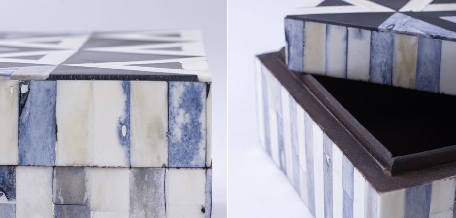 Шкатулка инкрустация костью Okapi Bone Inlay Box Шкатулка инкрустация костью Okapi Bone Inlay Box - Loft-Concept в Костроме
