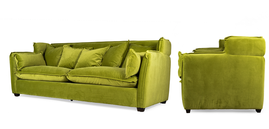 Диван Velwish green Диван Velwish green - Loft-Concept в Костроме