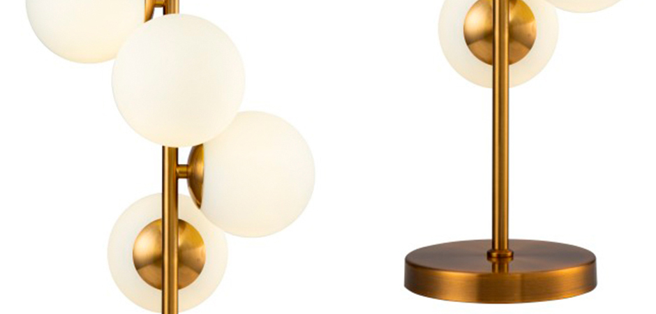 Настольная лампа White Balls Table lamp Настольная лампа White Balls Table lamp - Loft-Concept в Костроме