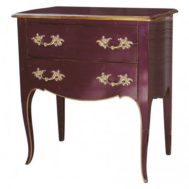 Комод L.XV CHEST OF DRAWERS plum Бронза Сливовый Комод L.XV CHEST OF DRAWERS plum Бронза Сливовый в Костроме | Loft Concept