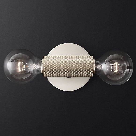 Бра RH Utilitaire Inline Sconce Silver Никель Бра RH Utilitaire Inline Sconce Silver Никель в Костроме | Loft Concept