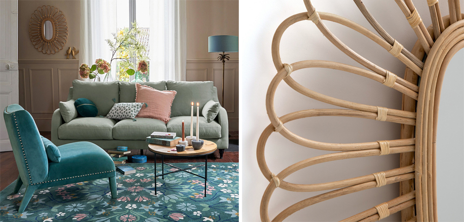 Зеркало Mirror Rattan Oval Зеркало Mirror Rattan Oval - Loft-Concept в Костроме