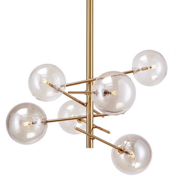 Люстра Bolle hanging lamp Gallotti & radice Латунь Люстра Bolle hanging lamp Gallotti & radice Латунь в Костроме | Loft Concept