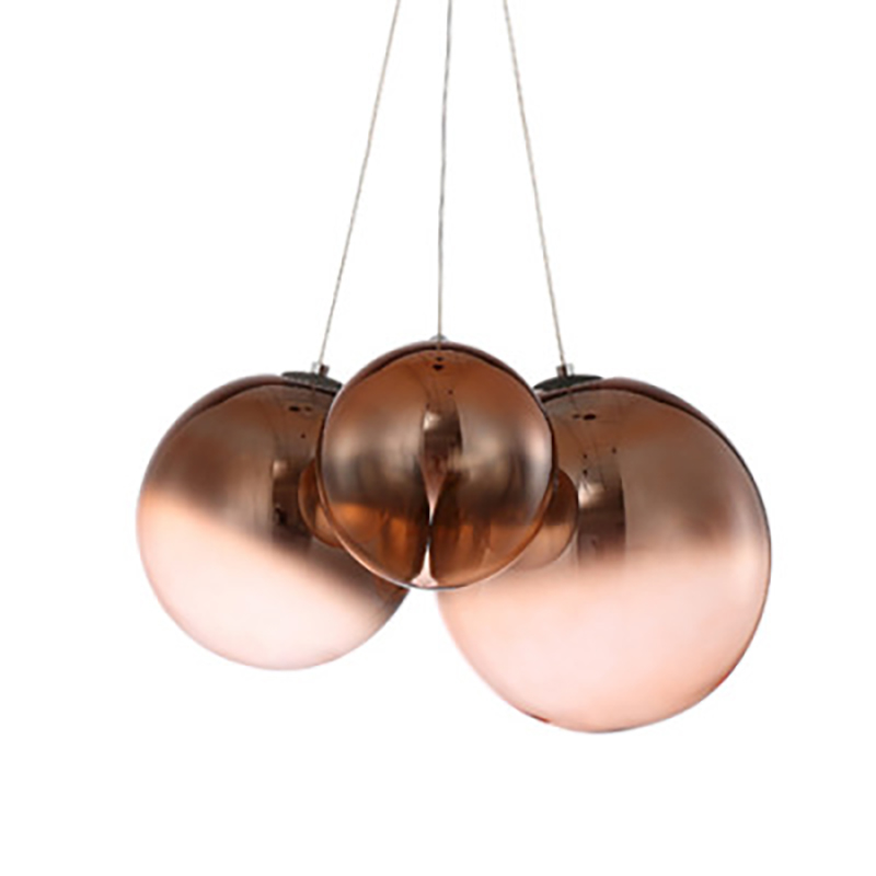 Светильник подвесной медь Balls Lamp Медь Светильник подвесной медь Balls Lamp Медь в Костроме | Loft Concept