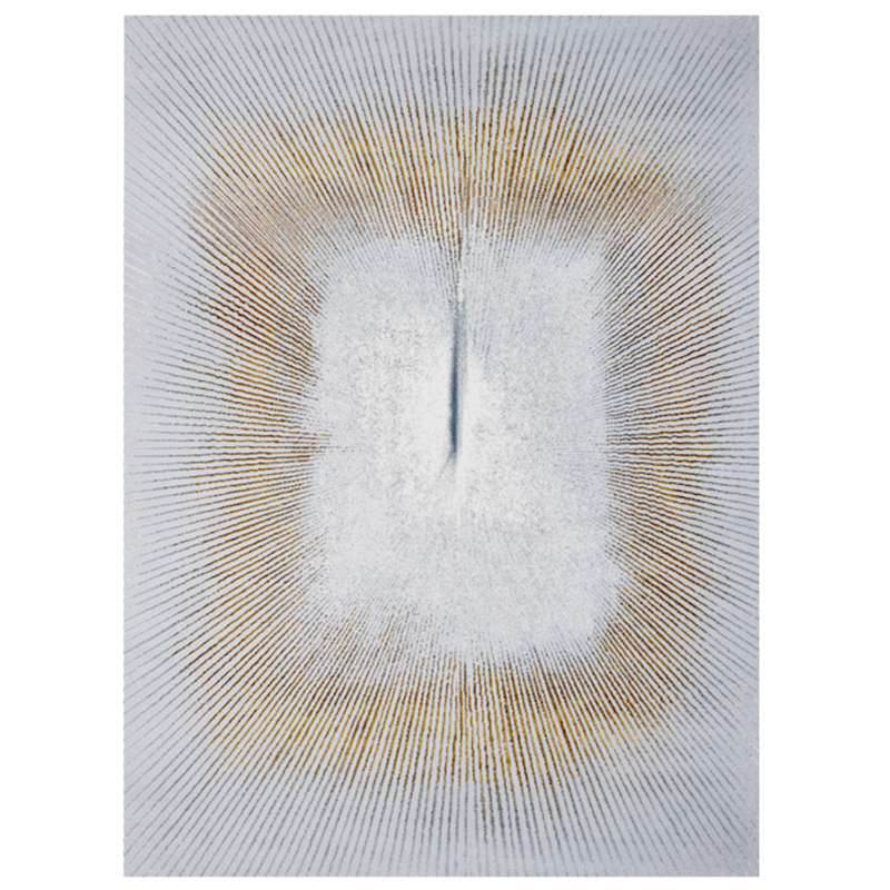 Большой Ковер Golden Rays Luxury Carpet Серо-голубой Бежевый Большой Ковер Golden Rays Luxury Carpet Серо-голубой Бежевый в Костроме | Loft Concept