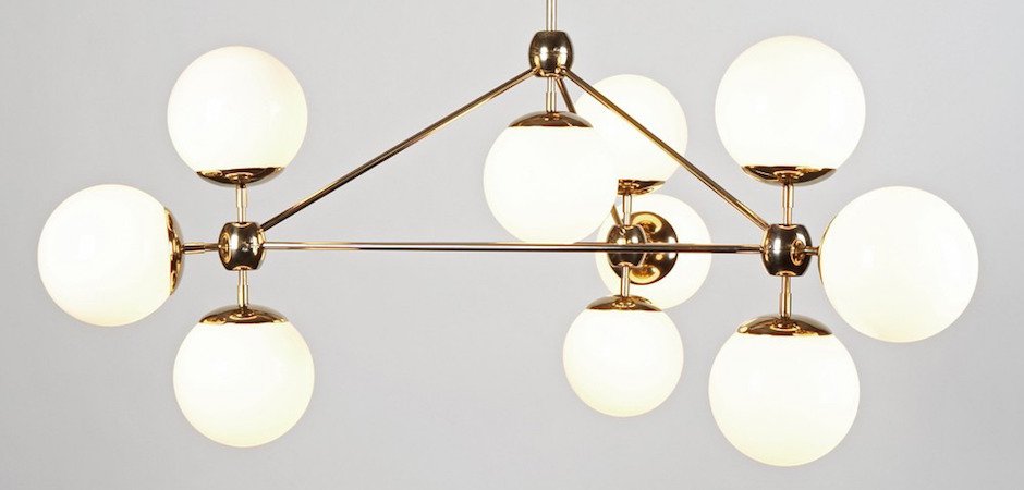 Люстра Modo Chandelier White Glass Люстра Modo Chandelier White Glass - Loft-Concept в Костроме