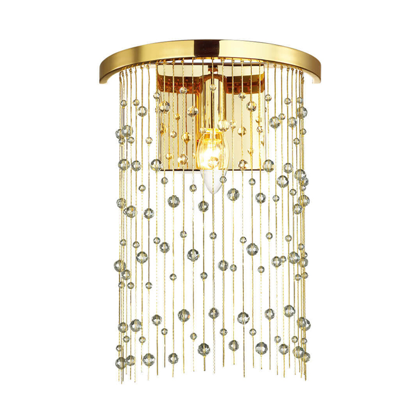 Бра Hailstorm Rain Wall lamp gold Прозрачный (Transparent) Золотой Бра Hailstorm Rain Wall lamp gold Прозрачный (Transparent) Золотой в Костроме | Loft Concept