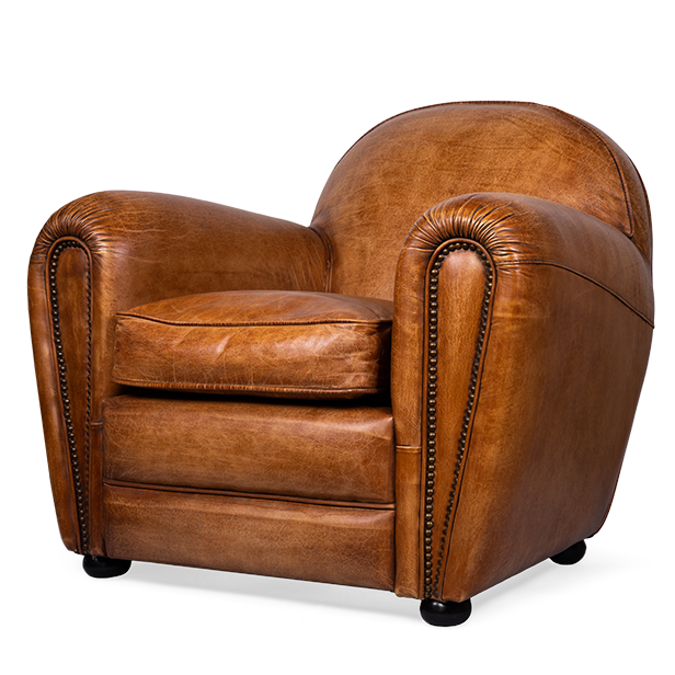 Кресло кожаное Old Town Flight brown Коричневый Кресло кожаное Old Town Flight brown Коричневый в Костроме | Loft Concept