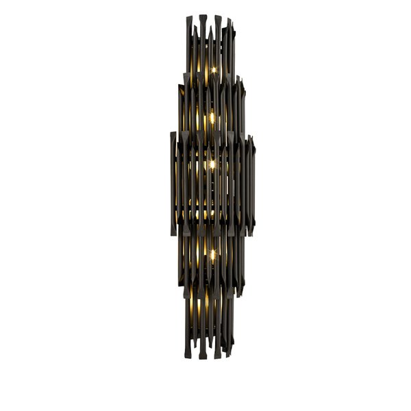 Бра MATHENY V WALL LAMP by DELIGHTFULL Black Черный матовый Бра MATHENY V WALL LAMP by DELIGHTFULL Black Черный матовый в Костроме | Loft Concept