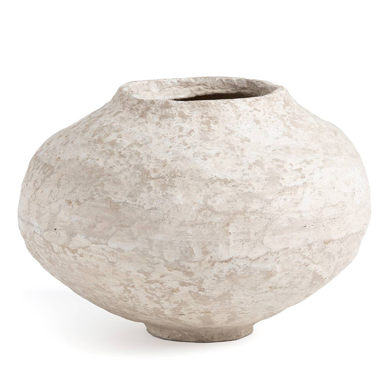 Ваза Csaba Papier Mache Vase 25 Бежево-серый Ваза Csaba Papier Mache Vase 25 Бежево-серый в Костроме | Loft Concept