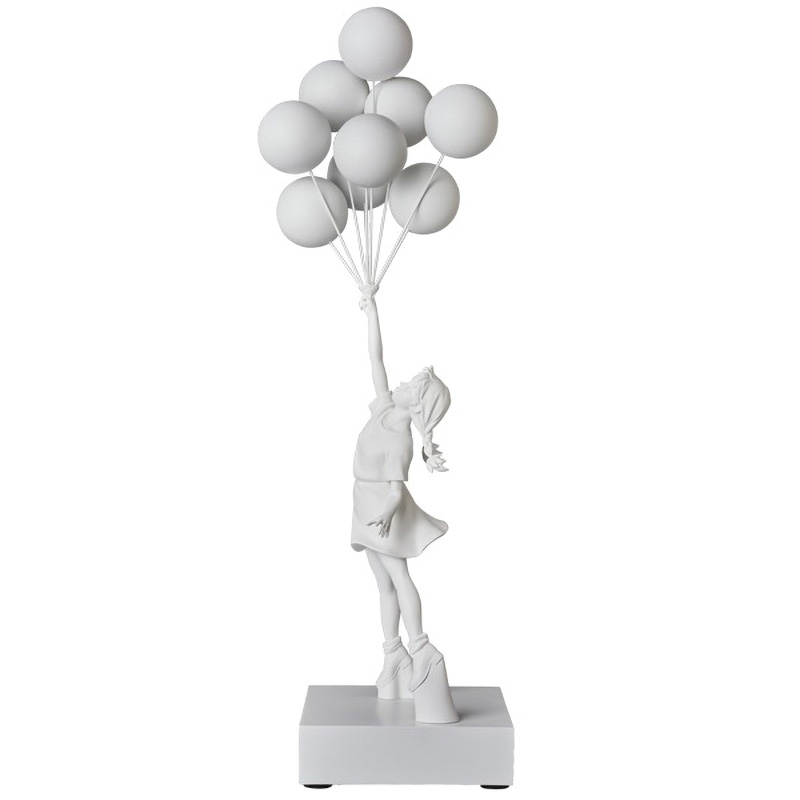 Статуэтка Flying Balloons Girl white Белый Статуэтка Flying Balloons Girl white Белый в Костроме | Loft Concept