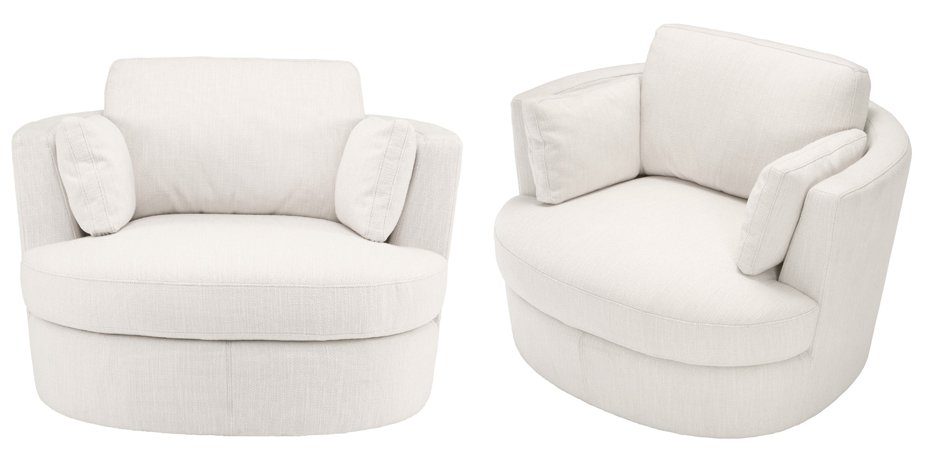 Кресло Eichholtz Chair Clarissa White Кресло Eichholtz Chair Clarissa White - Loft-Concept в Костроме