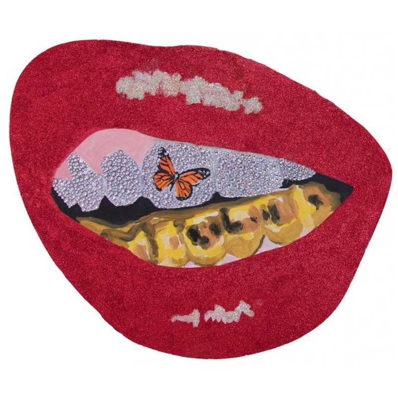 Картина “Red Grill with Monarch Butterfly” Мульти Картина “Red Grill with Monarch Butterfly” Мульти в Костроме | Loft Concept