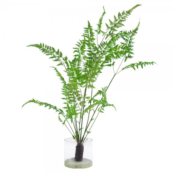 Декоративный искусственный цветок Forest Fern Зеленый Декоративный искусственный цветок Forest Fern Зеленый в Костроме | Loft Concept