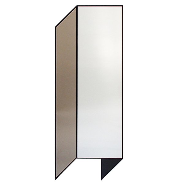 Зеркало Bower Fold Floor Shape Mirror Прозрачный Черный Серый Зеркало Bower Fold Floor Shape Mirror Прозрачный Черный Серый в Костроме | Loft Concept