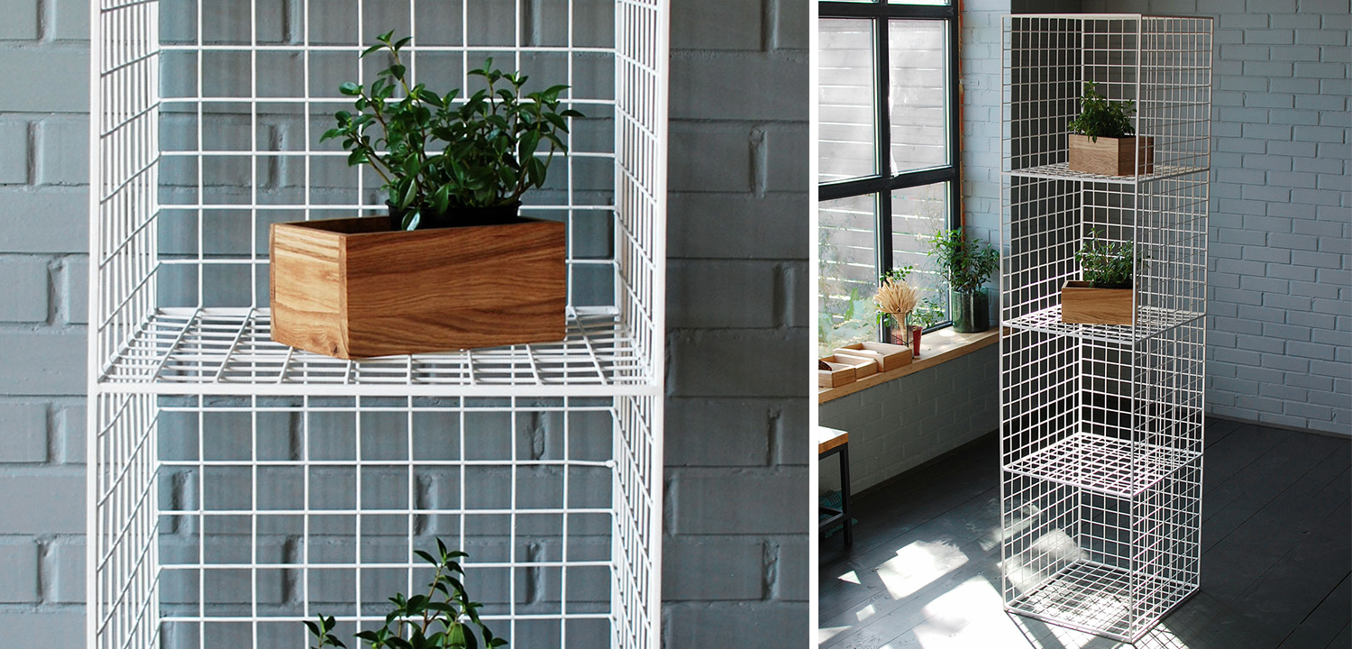 Стеллаж Kynan Industrial Metal Rust Rack - фото