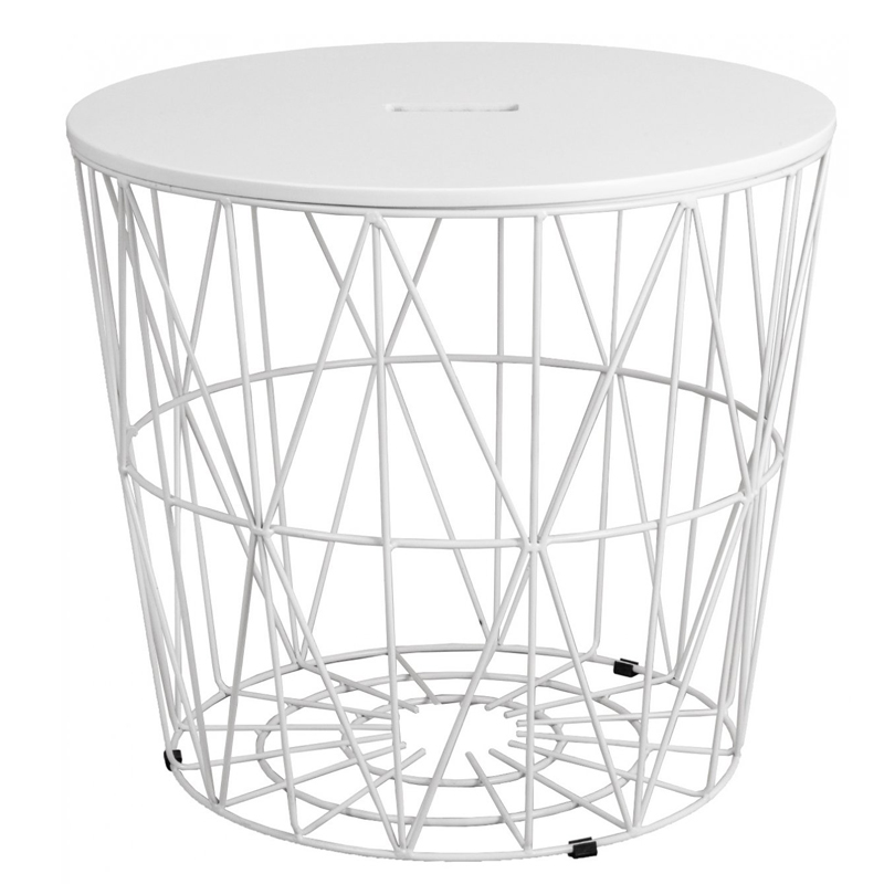 Приставной стол Cambria Side Table white Белый Приставной стол Cambria Side Table white Белый в Костроме | Loft Concept