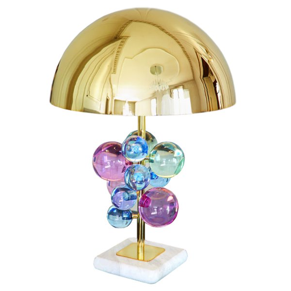 Настольная лампа Globo Table Lamp Глянцевое золото Мульти Настольная лампа Globo Table Lamp Глянцевое золото Мульти в Костроме | Loft Concept