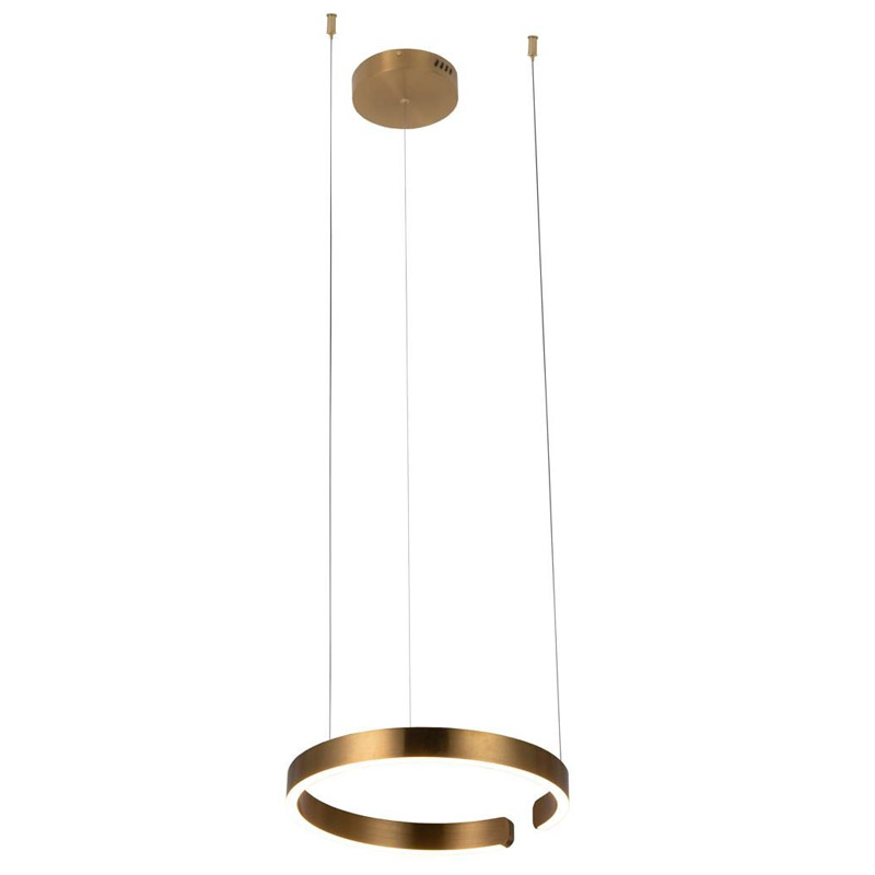 Подвесной светильник Half Ring brass 40 Латунь Золотой Подвесной светильник Half Ring brass 40 Латунь Золотой в Костроме | Loft Concept