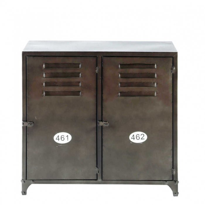 Буфет в стиле Лофт Industrial Rust Metal Wyne Chest Черный Буфет в стиле Лофт Industrial Rust Metal Wyne Chest Черный в Костроме | Loft Concept