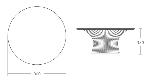 Стол Platner Coffee Стол Platner Coffee в Костроме