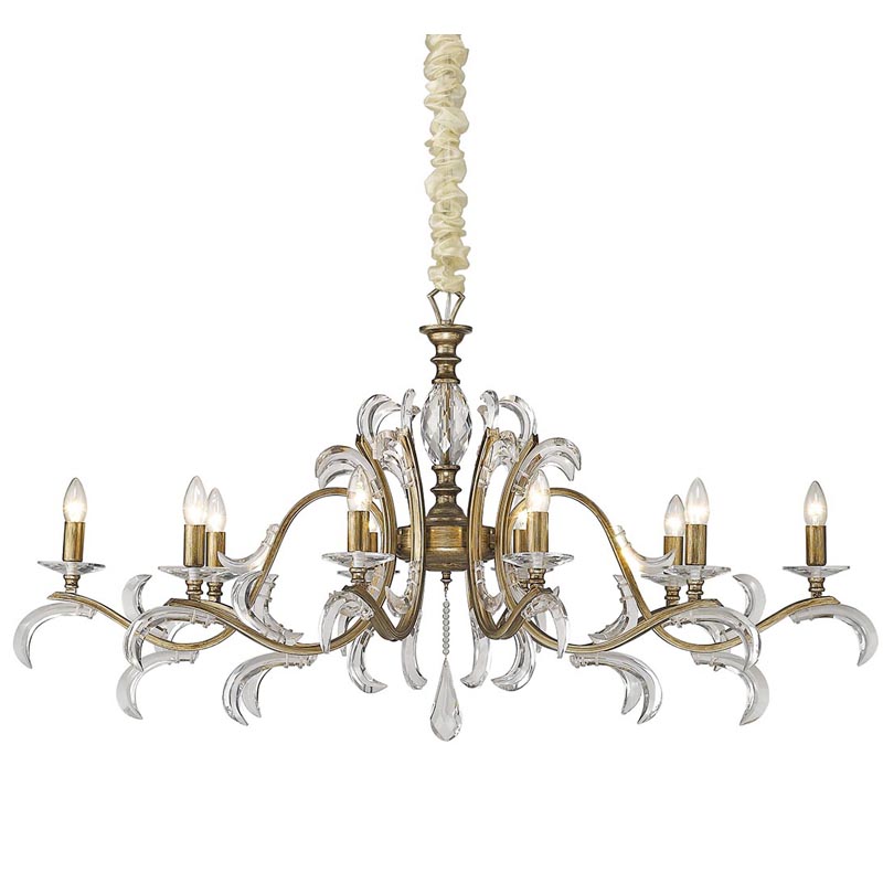 Люстра Blenden Chandelier 136 Серебряный Люстра Blenden Chandelier 136 Серебряный в Костроме | Loft Concept